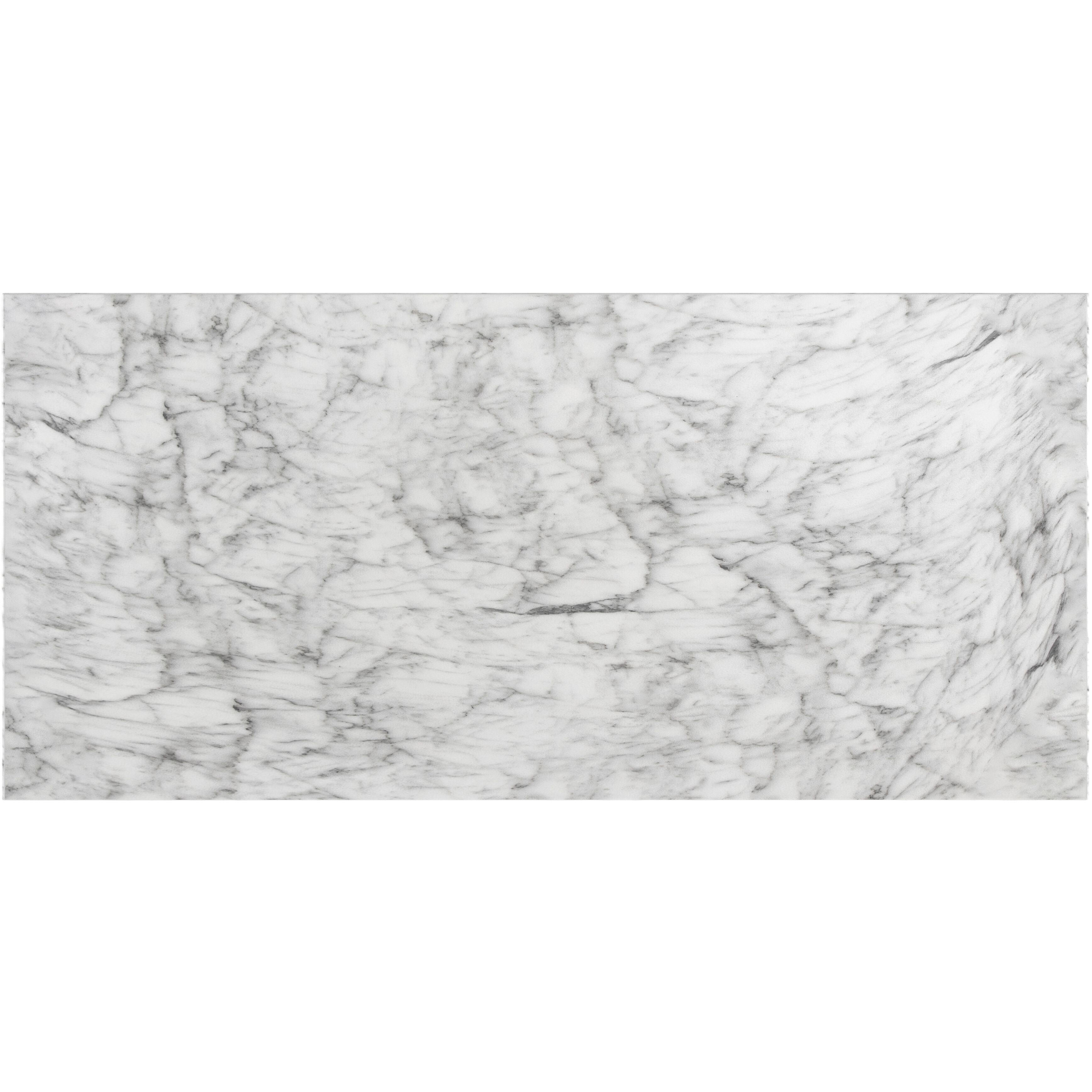 Nomad 52 X 27.5 inch Marble Look / White Outdoor Coffee Table